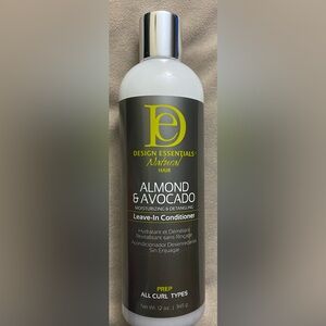 Design Essentials Natural Hair Almond & Avocado Leave-In Conditioner 12 oz Prep
